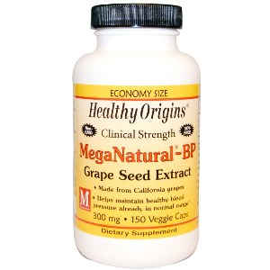 Healthy Origins MegaNatural -BP grape seed extract is a unique formulation that concentrates the isolate clinically proven to benefit blood pressure..